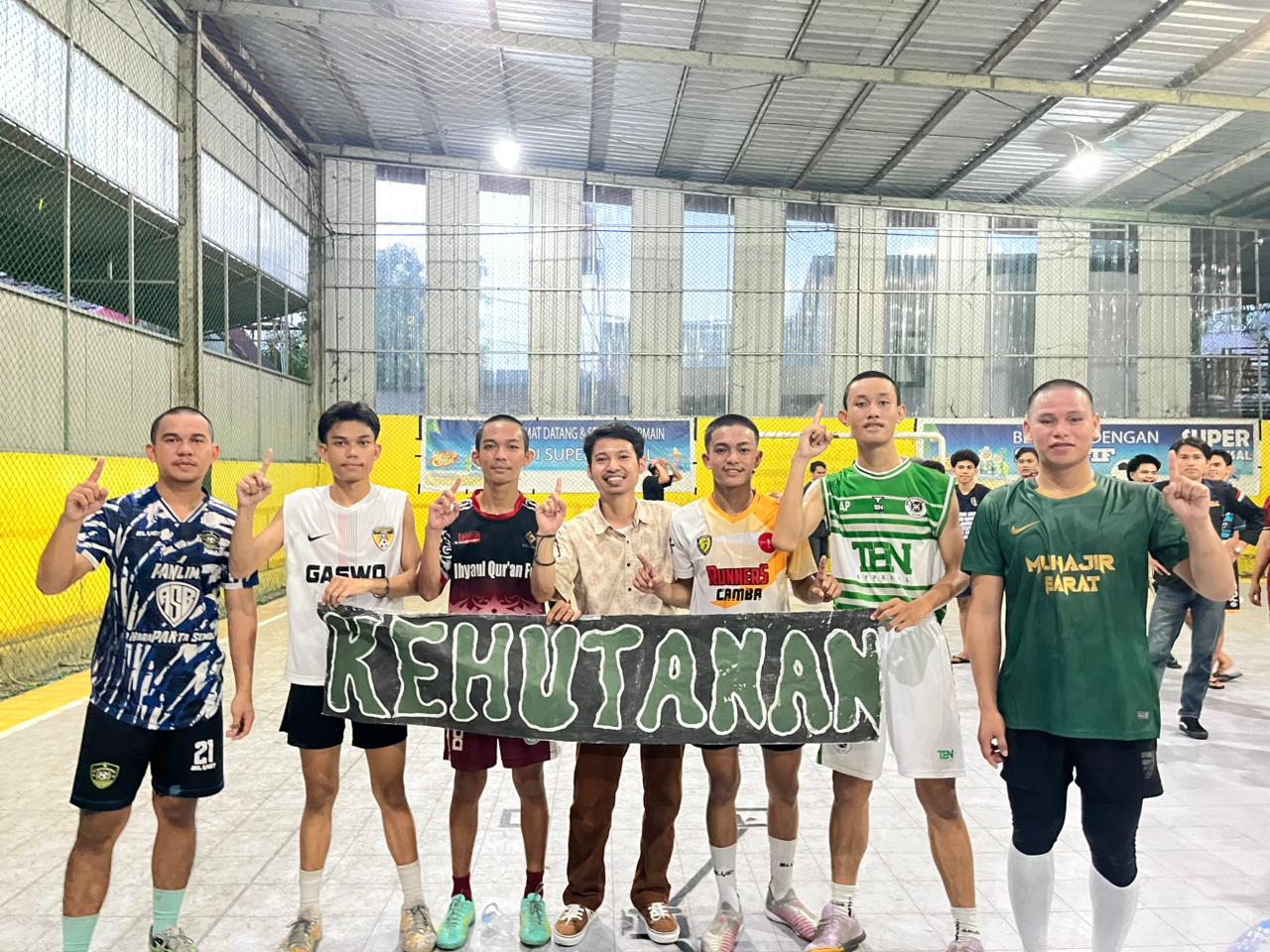 Tim Kehutanan Unismuh Makassar Raih Gelar Juara Dekan Cup 2025