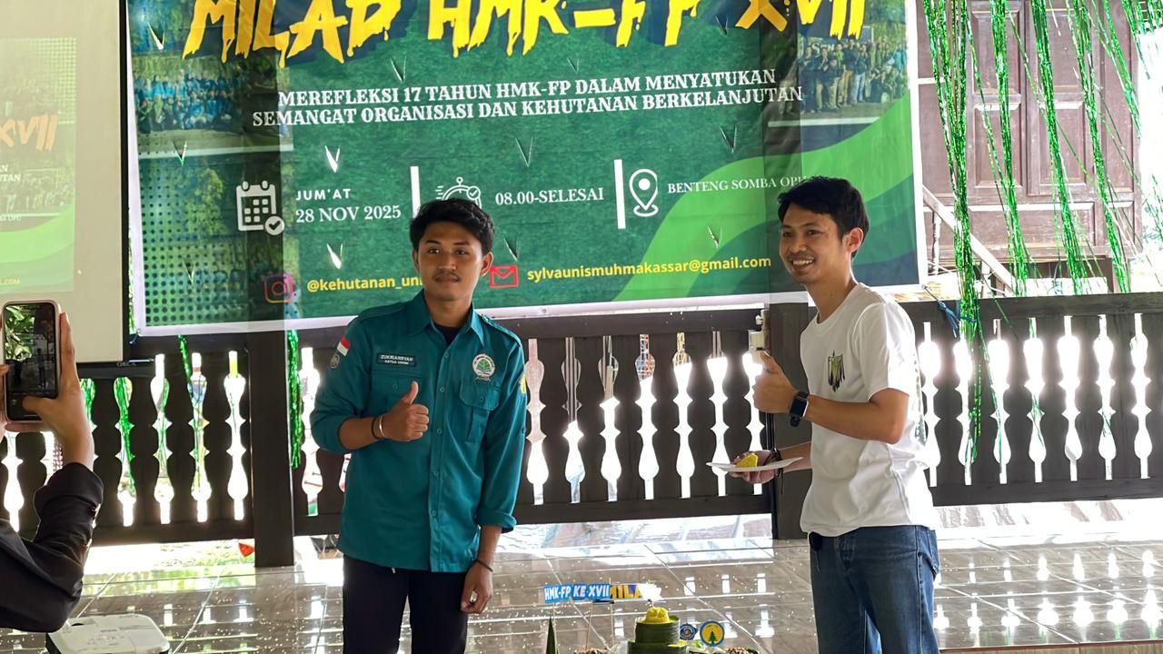 HMK-FP Unismuh Makassar Peringati Milad ke-17: Momentum Refleksi dan Penguatan Komitmen Kehutanan Berkelanjutan