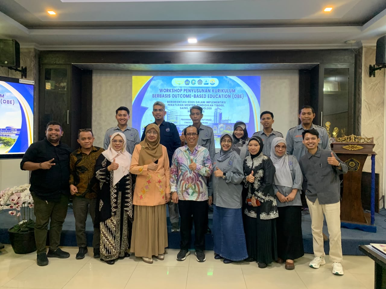 Program Studi Kehutanan Unismuh Makassar Gelar Workshop Penyusunan Kurikulum KPT Berbasis Outcome-Based Education (OBE)