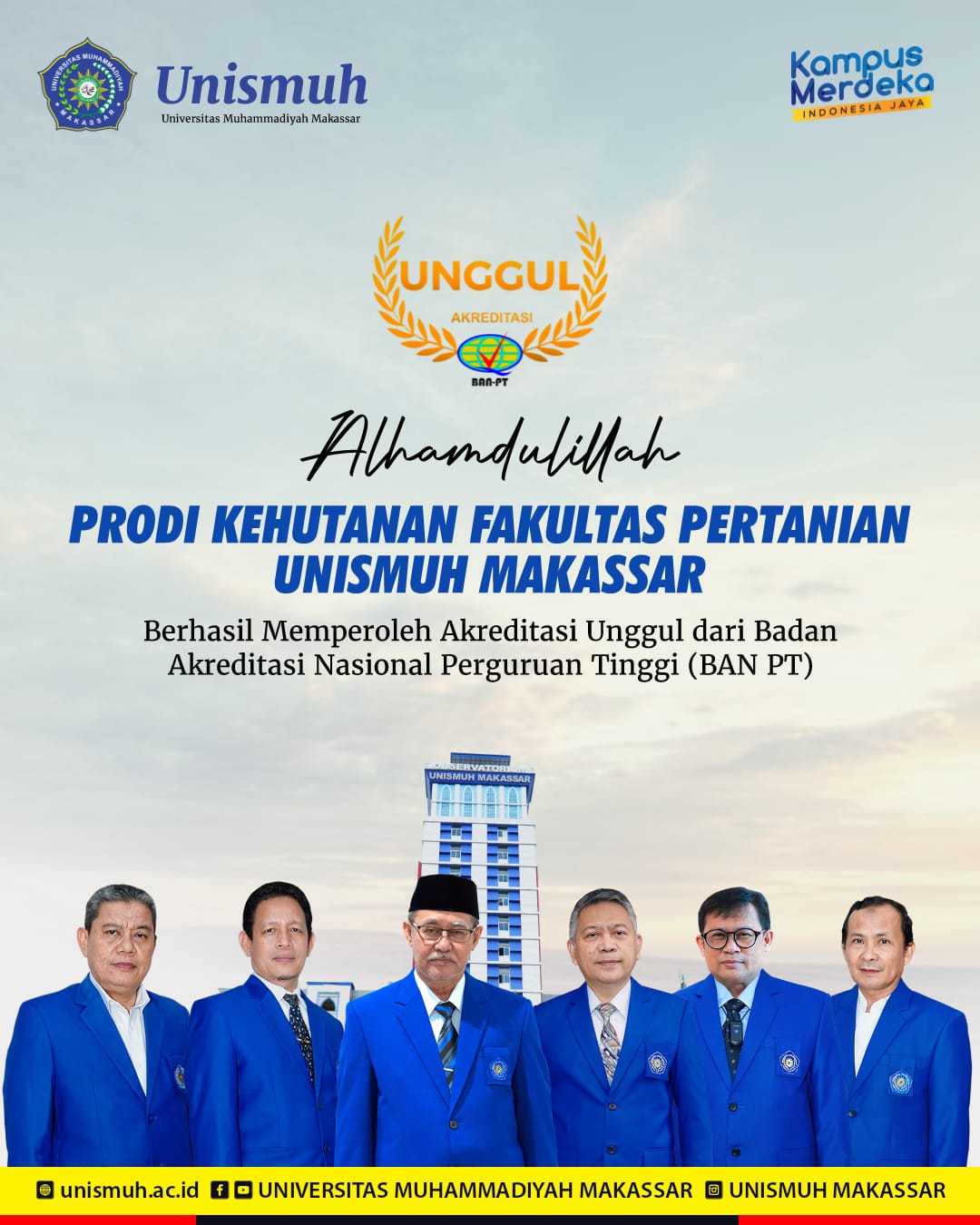Akreditasi Unggul Kehutanan
