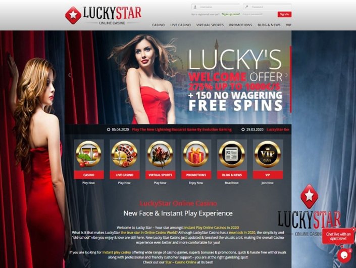 Lucky Star Casino India Online Casino 21