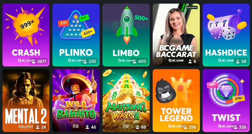 Discover the Excitement of BC Game Crypto Casino SK 7